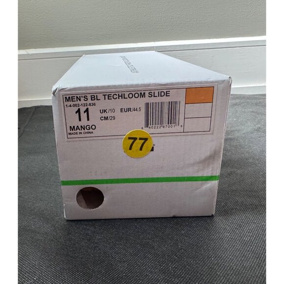 NWB Athletic Propulsion Labs APL TechLoom Slides Mango Size 11 main image 3